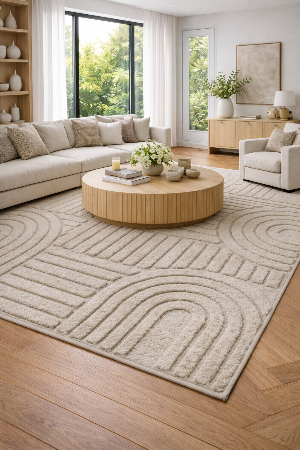 Welk vloerkleed past het best bij een houten vloer?