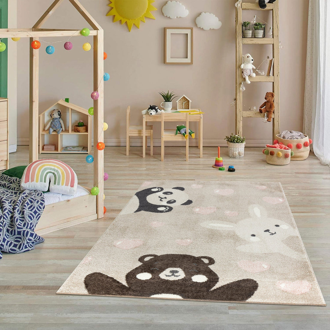 Vloerkleden in kinderkamers: comfortabel, speels en praktisch tegelijk