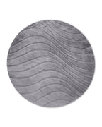 Runder Japandi-Teppich – Ovara Maris Grey