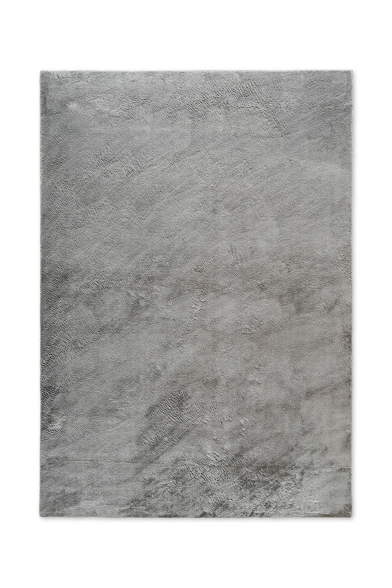 Japandi-Teppich – Terra Plano Grau