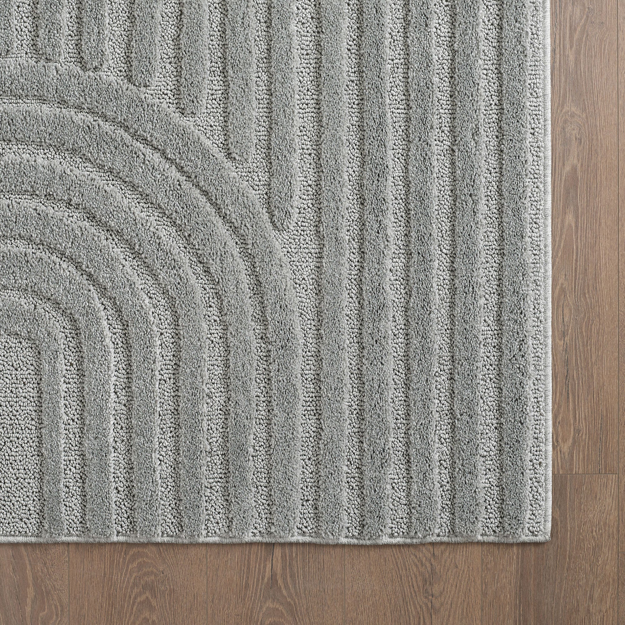 Japandi Teppich - ART 1121 SILBER