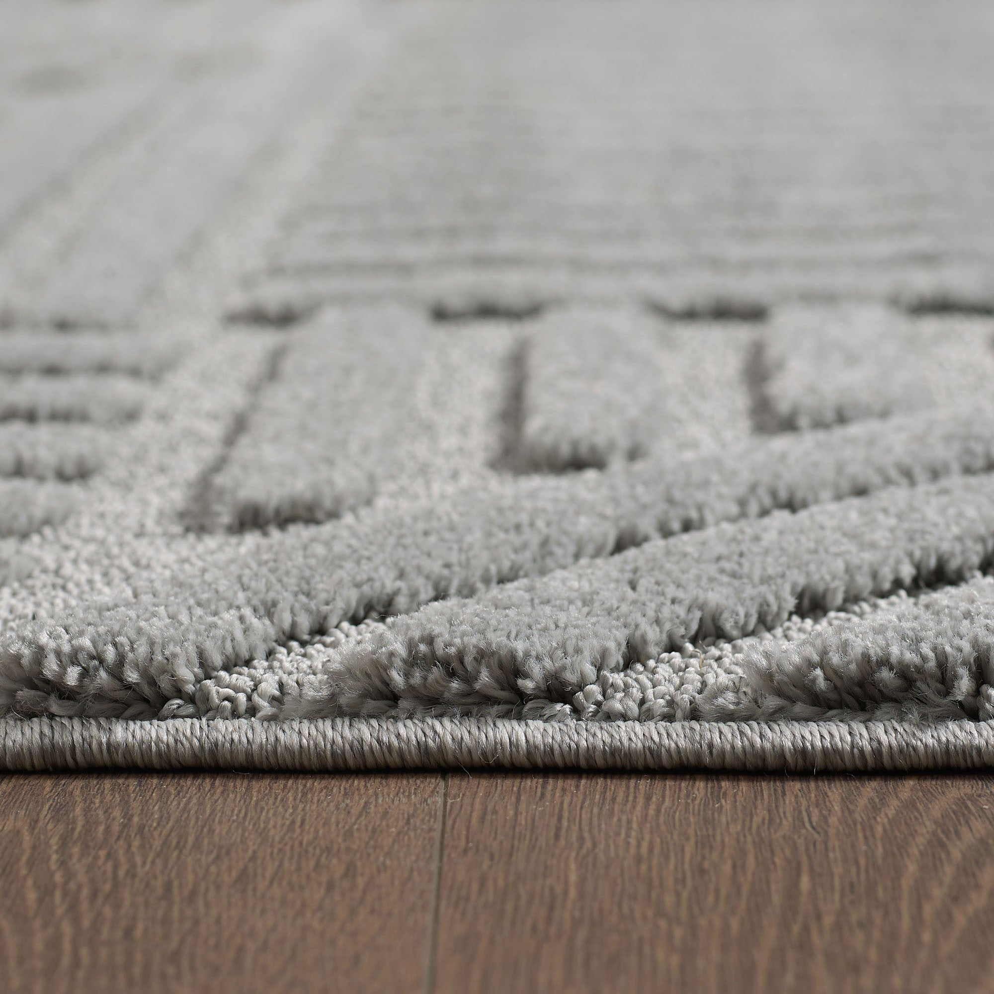 Japandi Teppich - ART 1121 SILBER