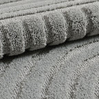 Japandi Teppich - ART 1121 SILBER