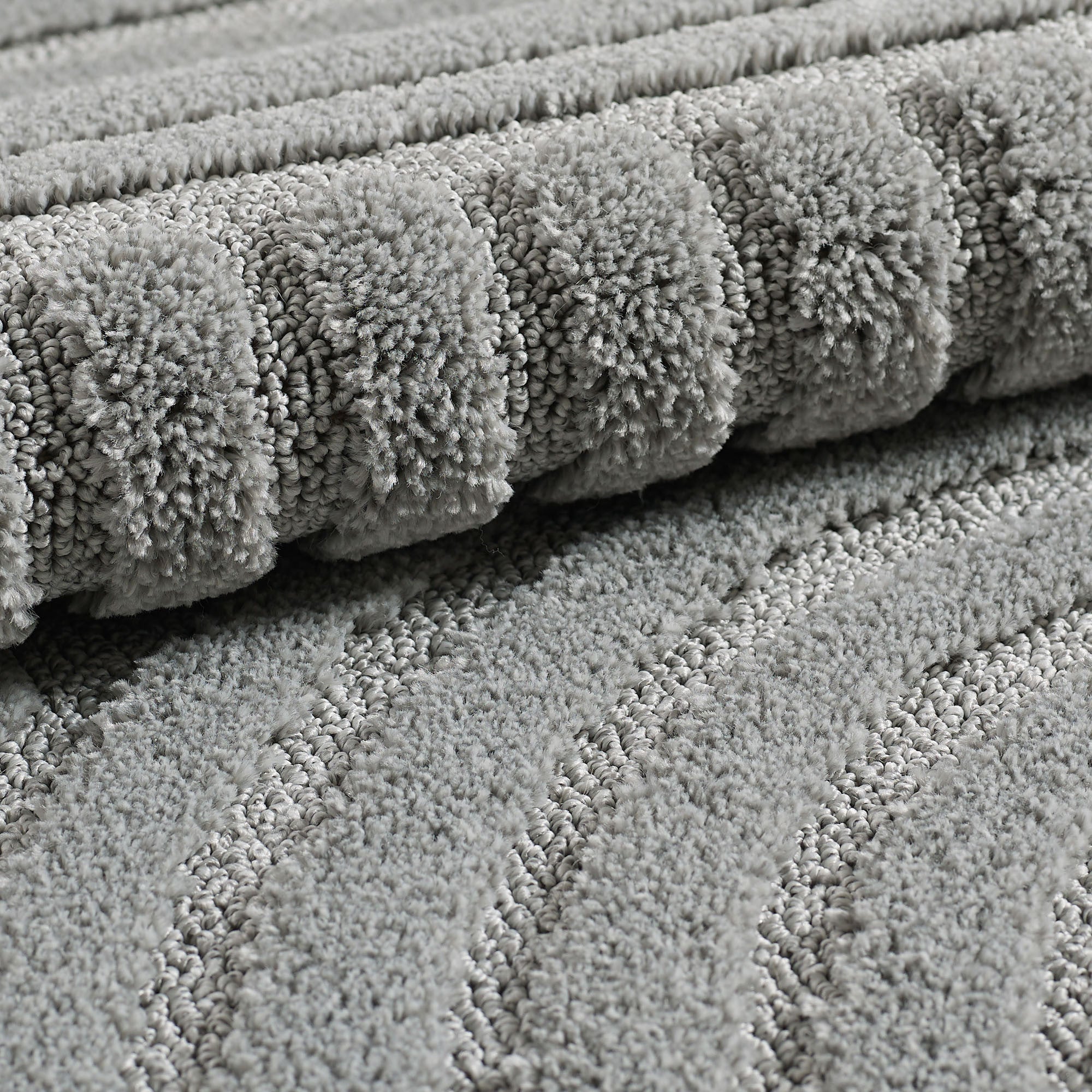 Japandi Teppich - ART 1121 SILBER