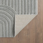 Japandi Teppich - ART 1121 SILBER