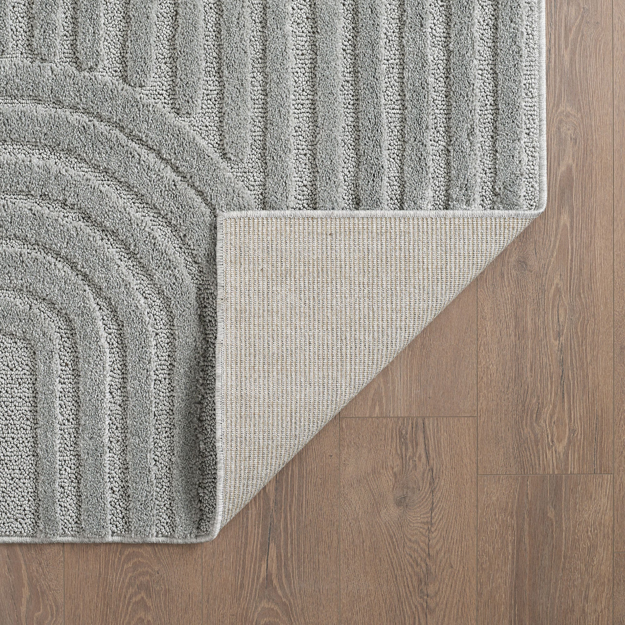 Japandi Teppich - ART 1121 SILBER