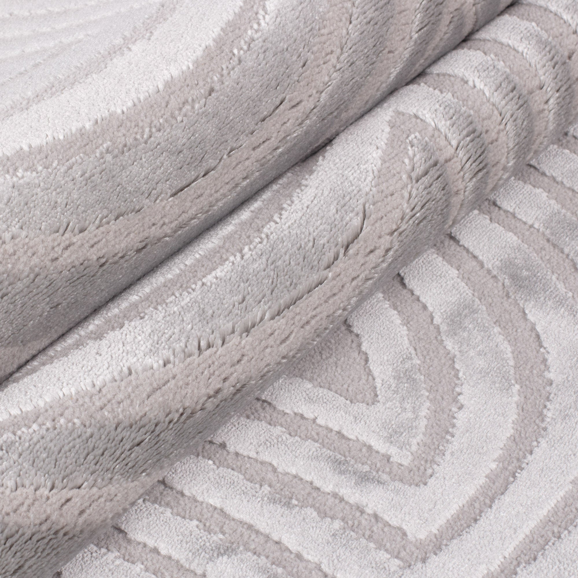 Japandi Teppich - SAHARA 1113 SILVER