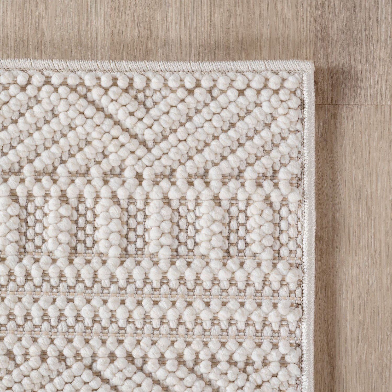 Läufer Japandi Teppich - HELIX 2202 CREAM