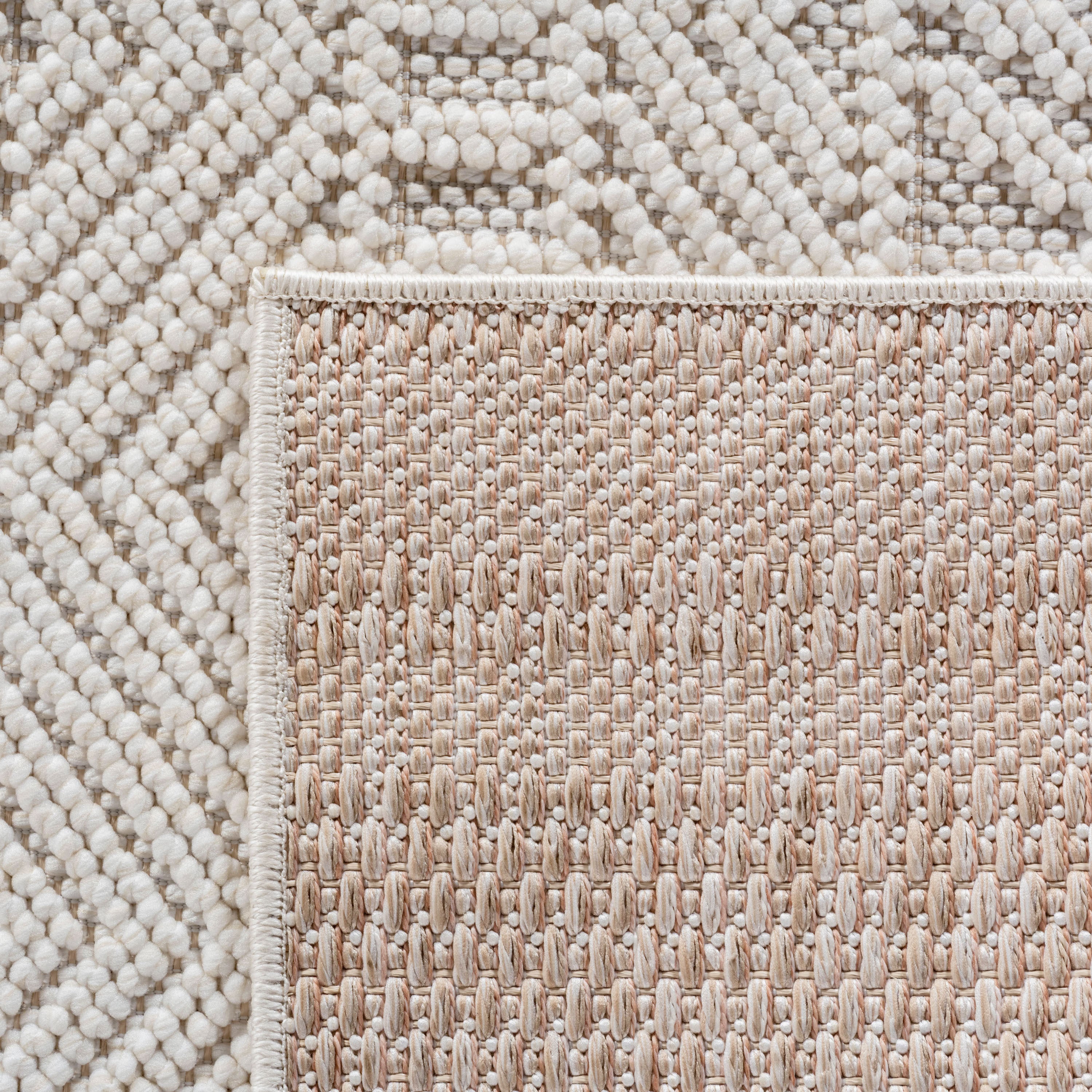 Läufer Japandi Teppich - HELIX 2202 CREAM