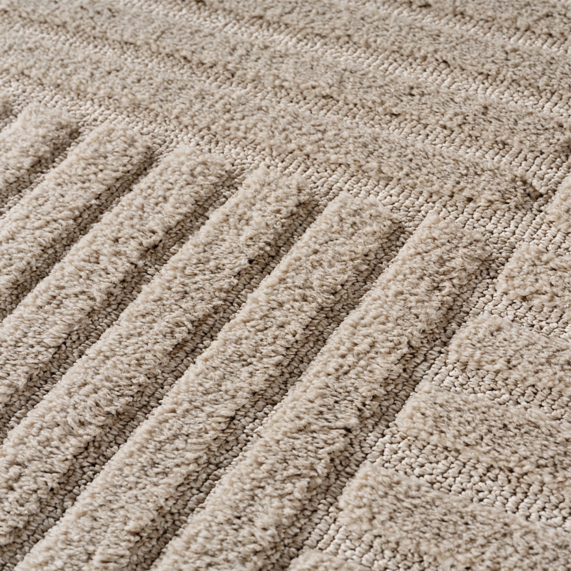 Runder Japandi Teppich - ART 1123 BEIGE