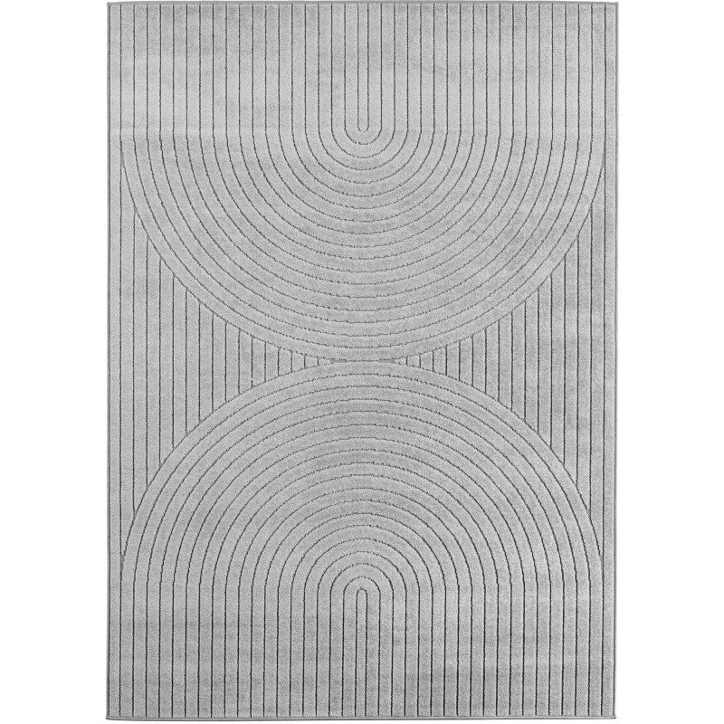 Japandi Teppich - NOVA 1201 SILVER