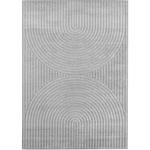 Japandi Teppich - NOVA 1201 SILVER