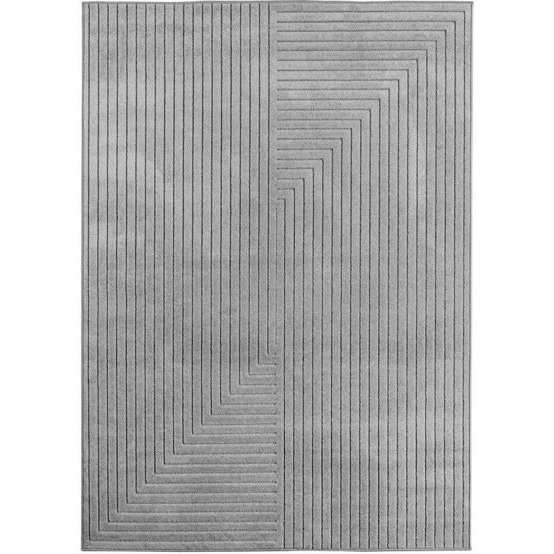 Japandi Teppich - NOVA 1202 SILVER
