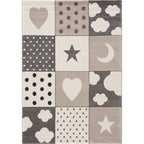 Kinderteppich - Sweat Blocks Grau