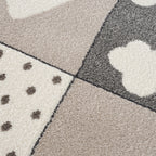 Kinderteppich - Sweat Blocks Grau