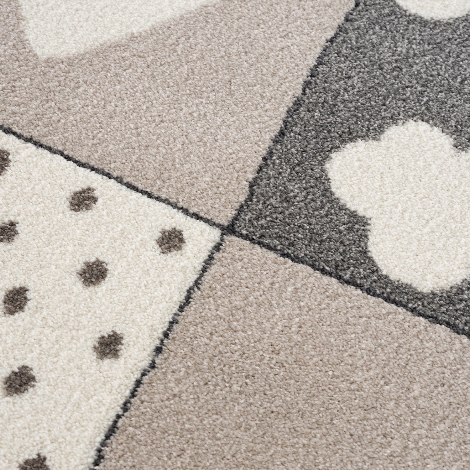 Kinderteppich - Sweat Blocks Grau
