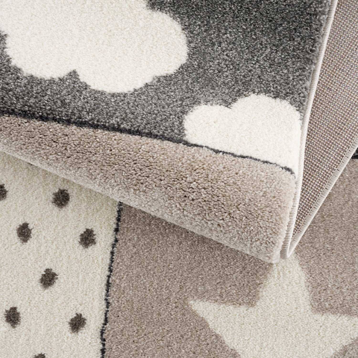 Kinderteppich - Sweat Blocks Grau