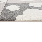 Kinderteppich - Sweat Blocks Grau