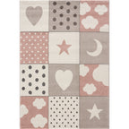 Kinderteppich - Sweat Blocks Rosa