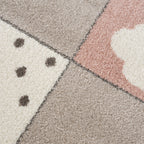 Kinderteppich - Sweat Blocks Rosa