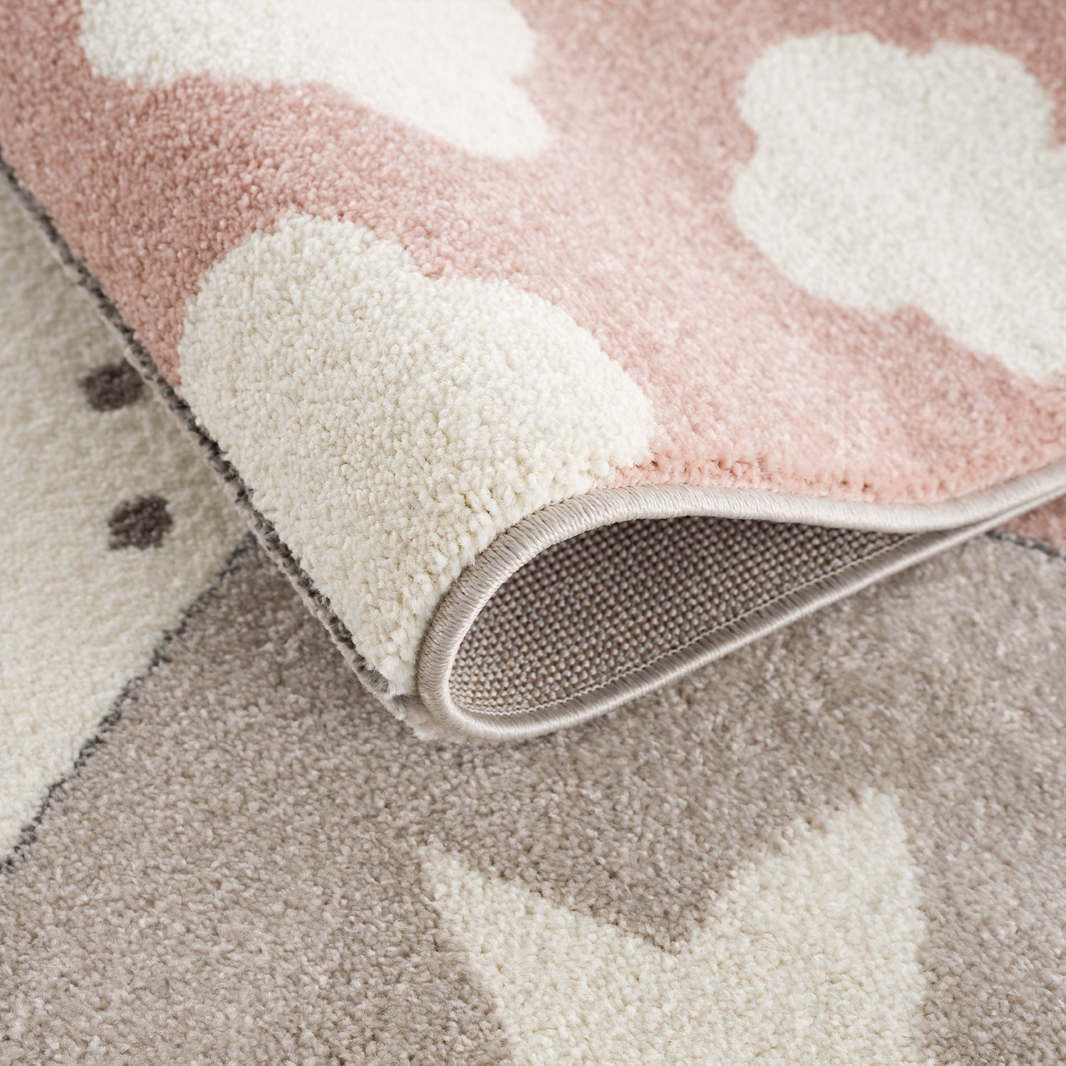 Kinderteppich - Sweat Blocks Rosa