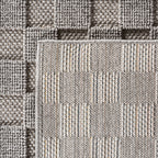 Japandi Teppich - HELIX 2203 SILBER