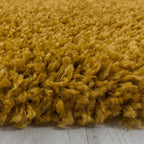 Runder Hochflorteppich Shaggy - SYDNEY 3000 GOLD