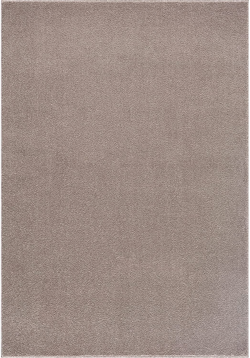 Kurzflor-Teppich - Nuvra Beige