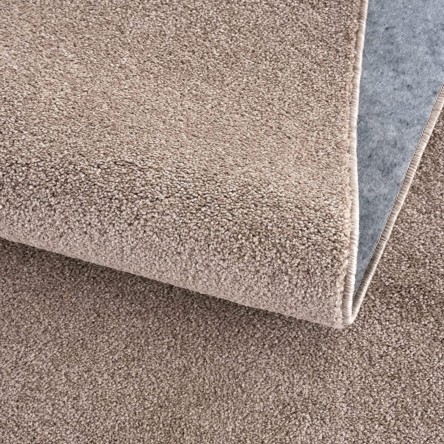 Kurzflor-Teppich - Nuvra Beige