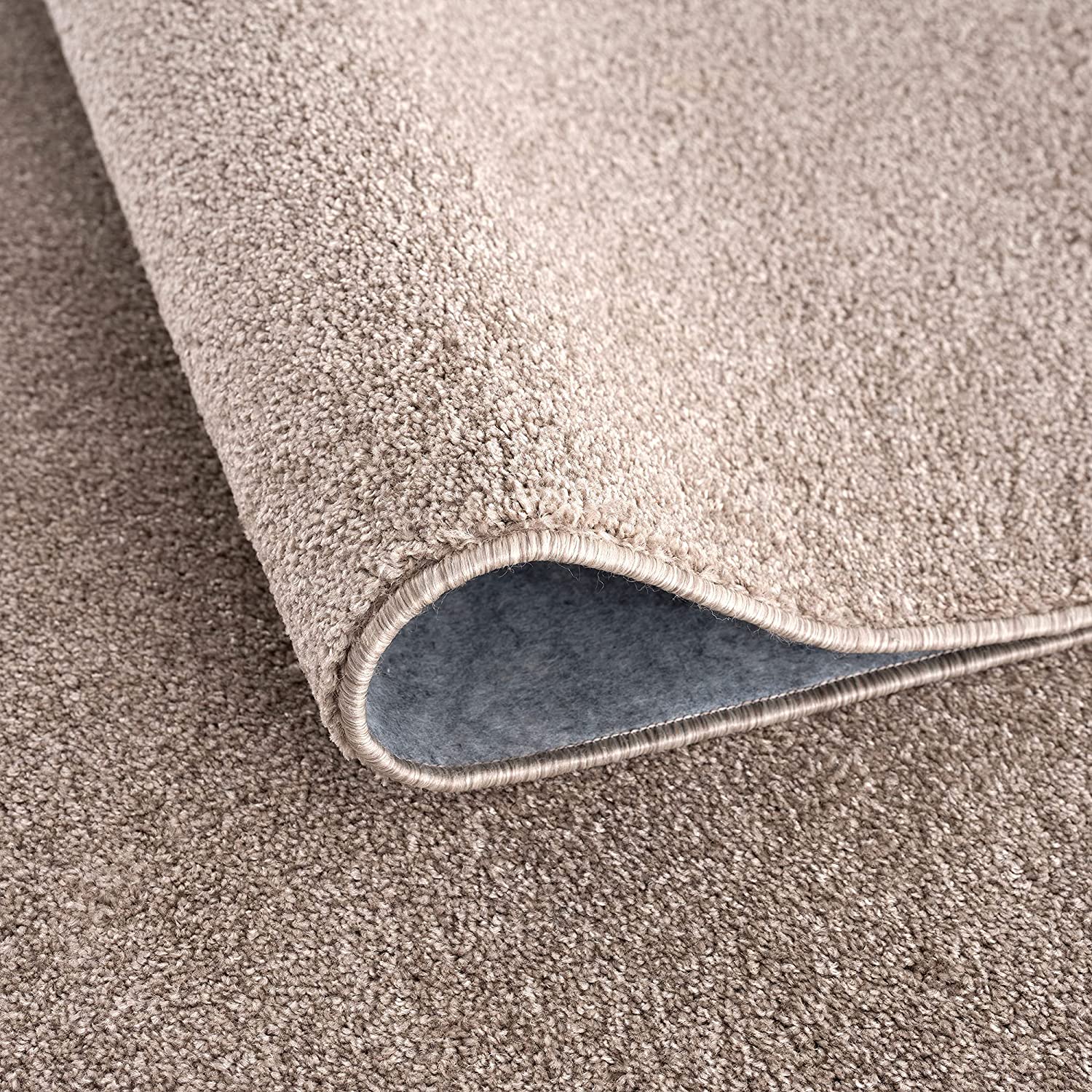 Kurzflor-Teppich - Nuvra Beige