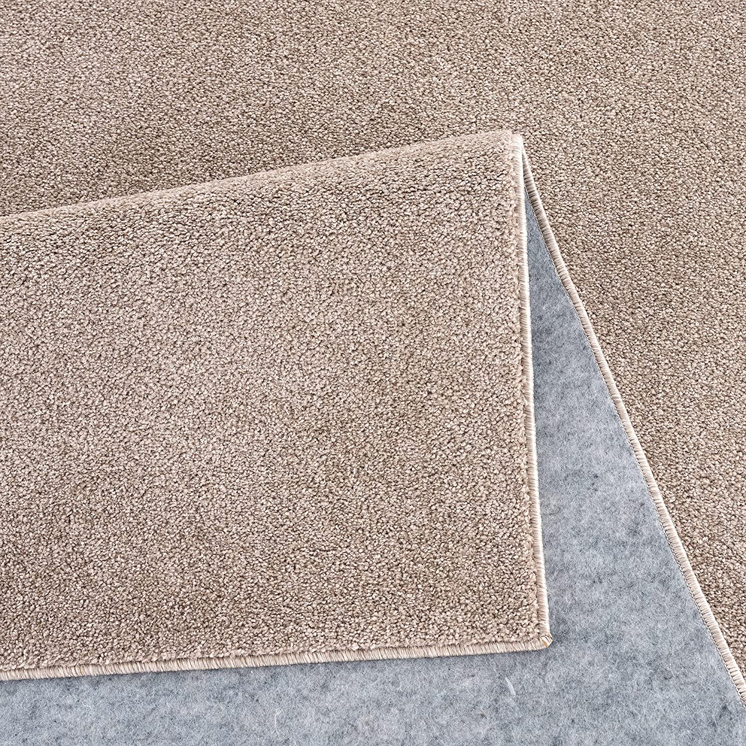 Kurzflor-Teppich - Nuvra Beige