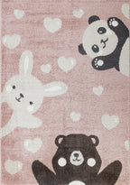 Kinderteppich - Snuggles Rosa