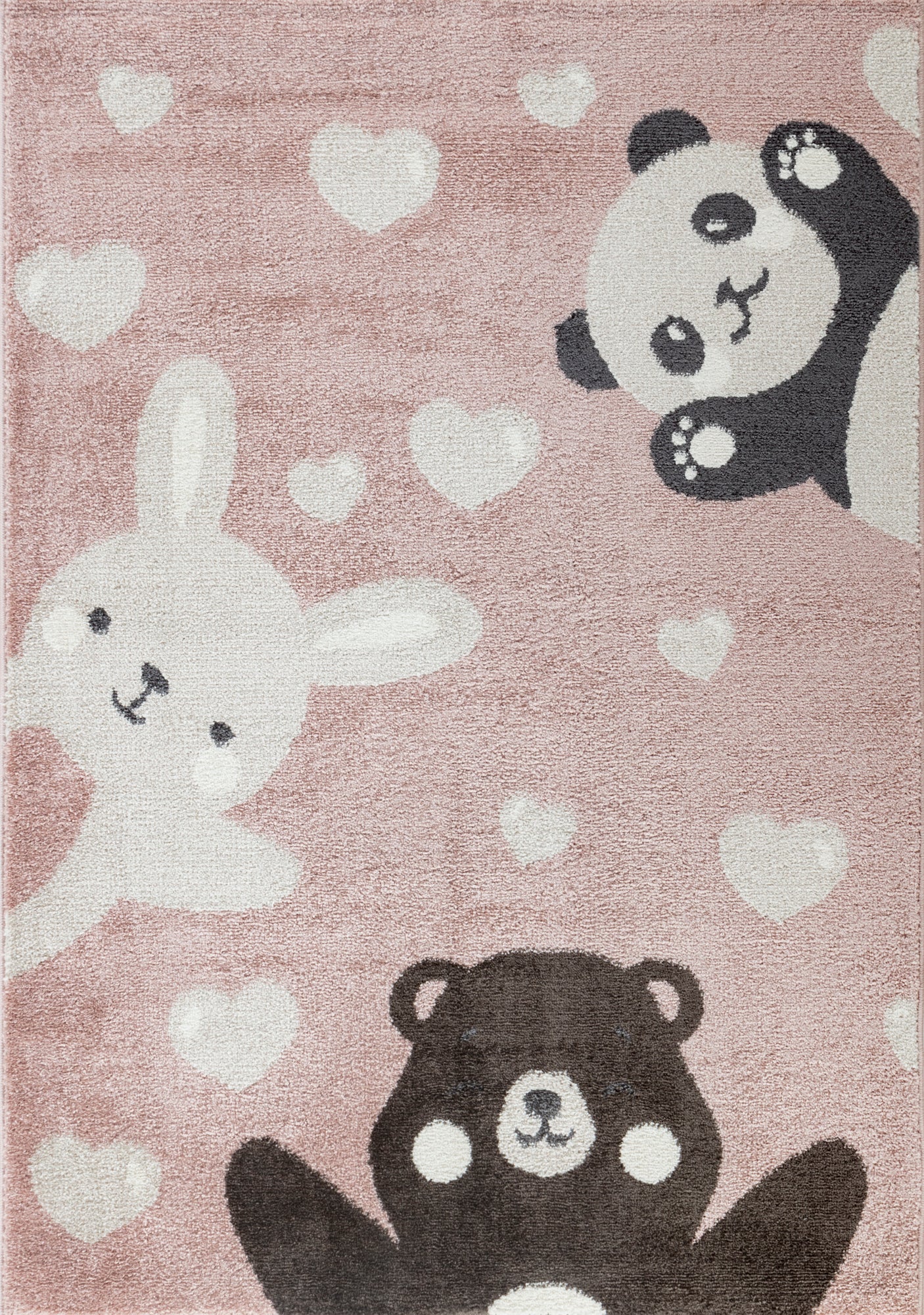 Kinderteppich - Snuggles Rosa
