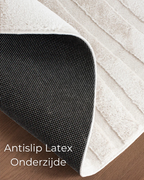 Runder Japandi-Teppich – Ovara Maris Beige