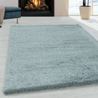 Hochflor-Teppich - FLUFFY 3500 BLAU