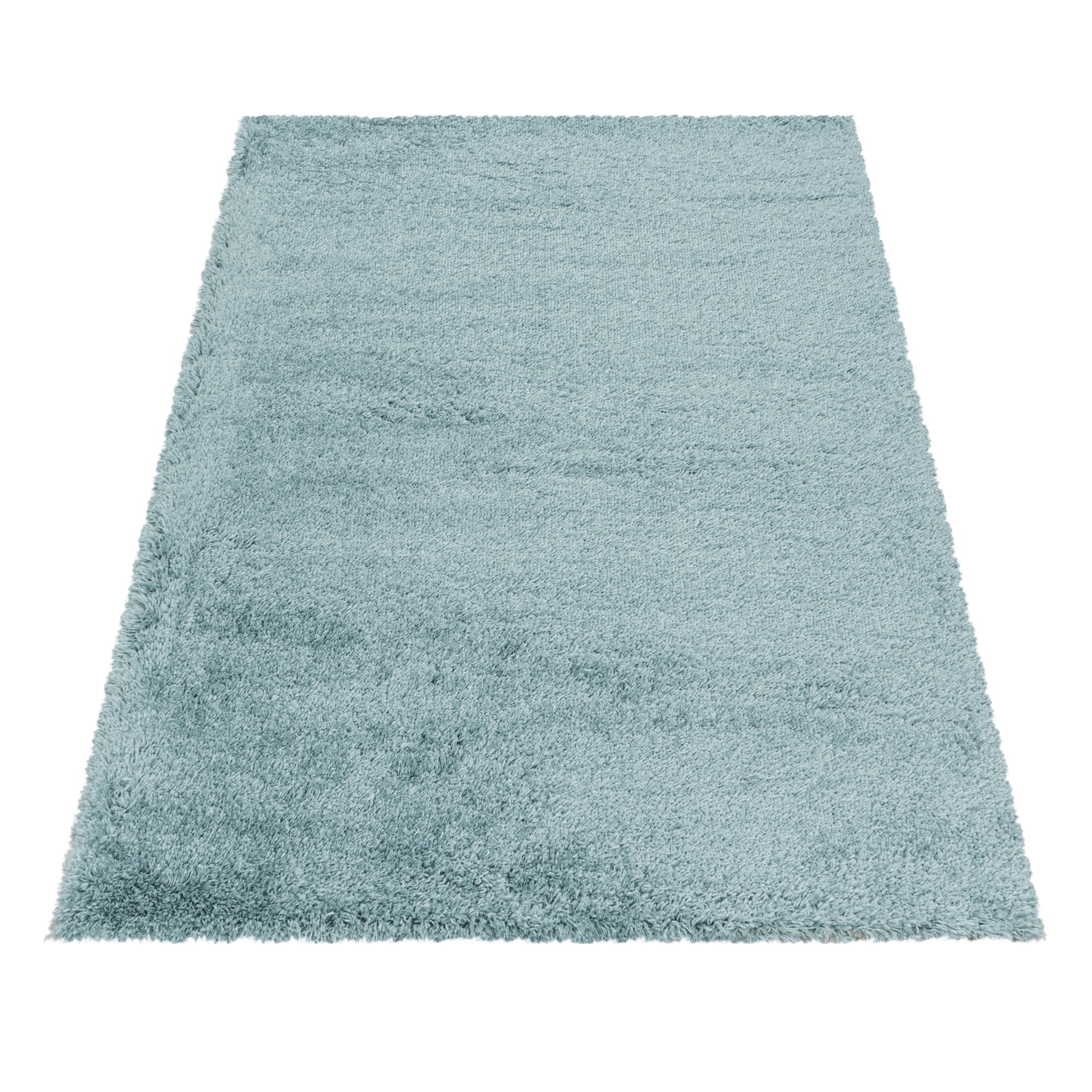 Hochflor-Teppich - FLUFFY 3500 BLAU