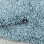 Läufer Hochflor Teppich - FLUFFY 3500 BLUE