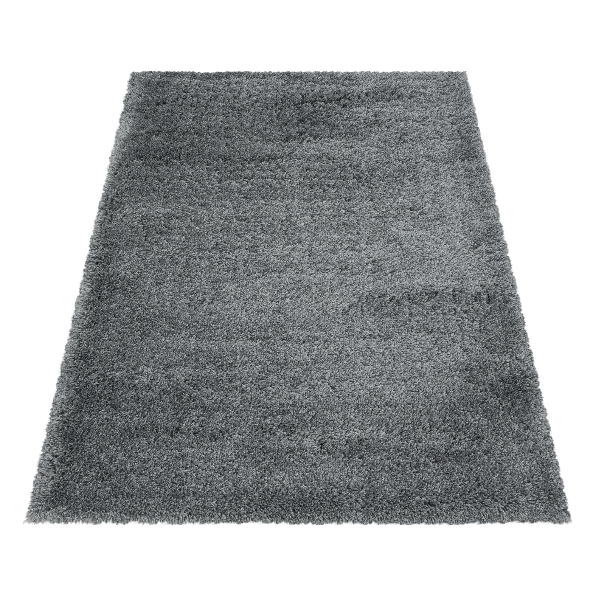 Hochflorteppich - FLUFFY 3500 HELLGRAU