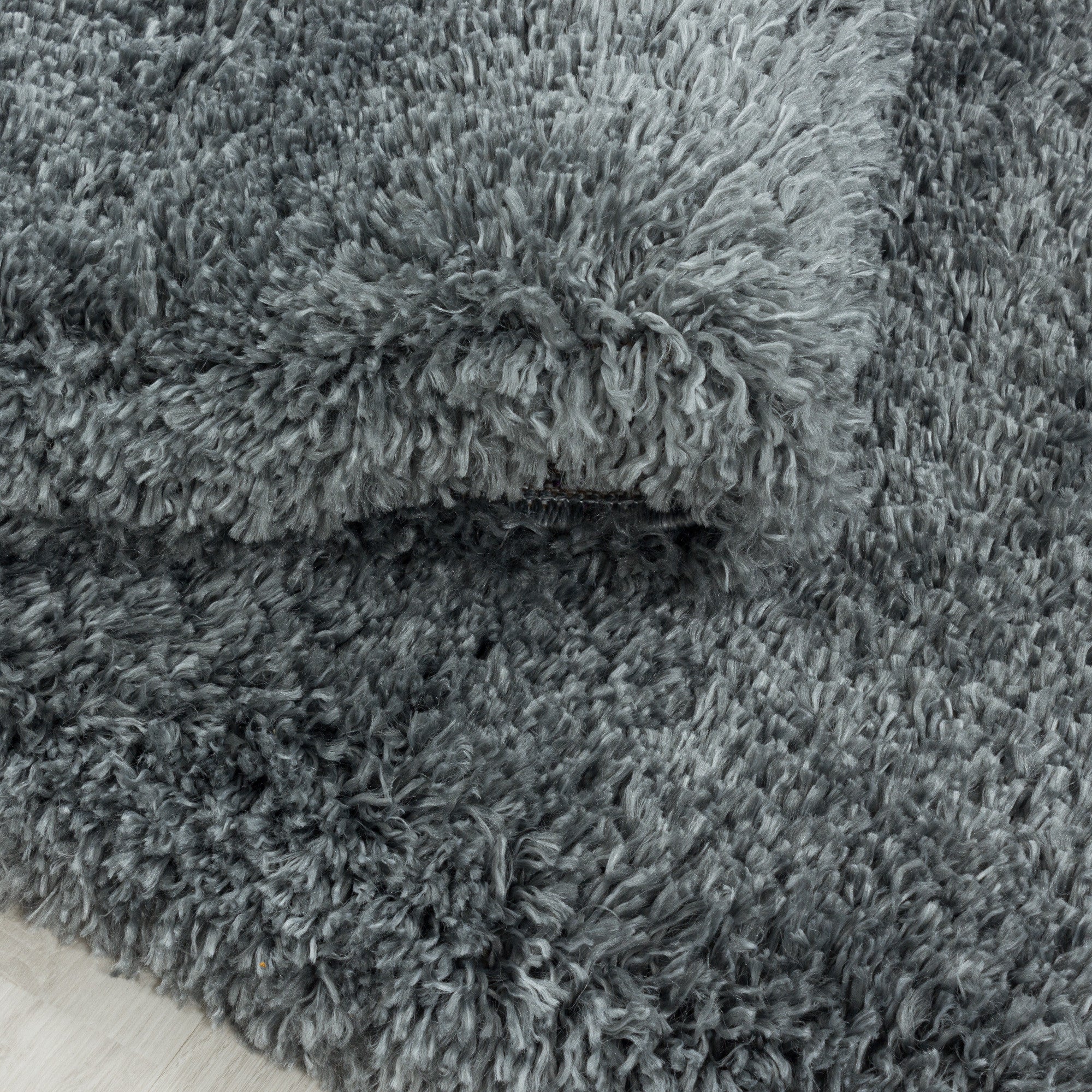 Runder Hochflor-Teppich - FLUFFY 3500 LIGHTGREY
