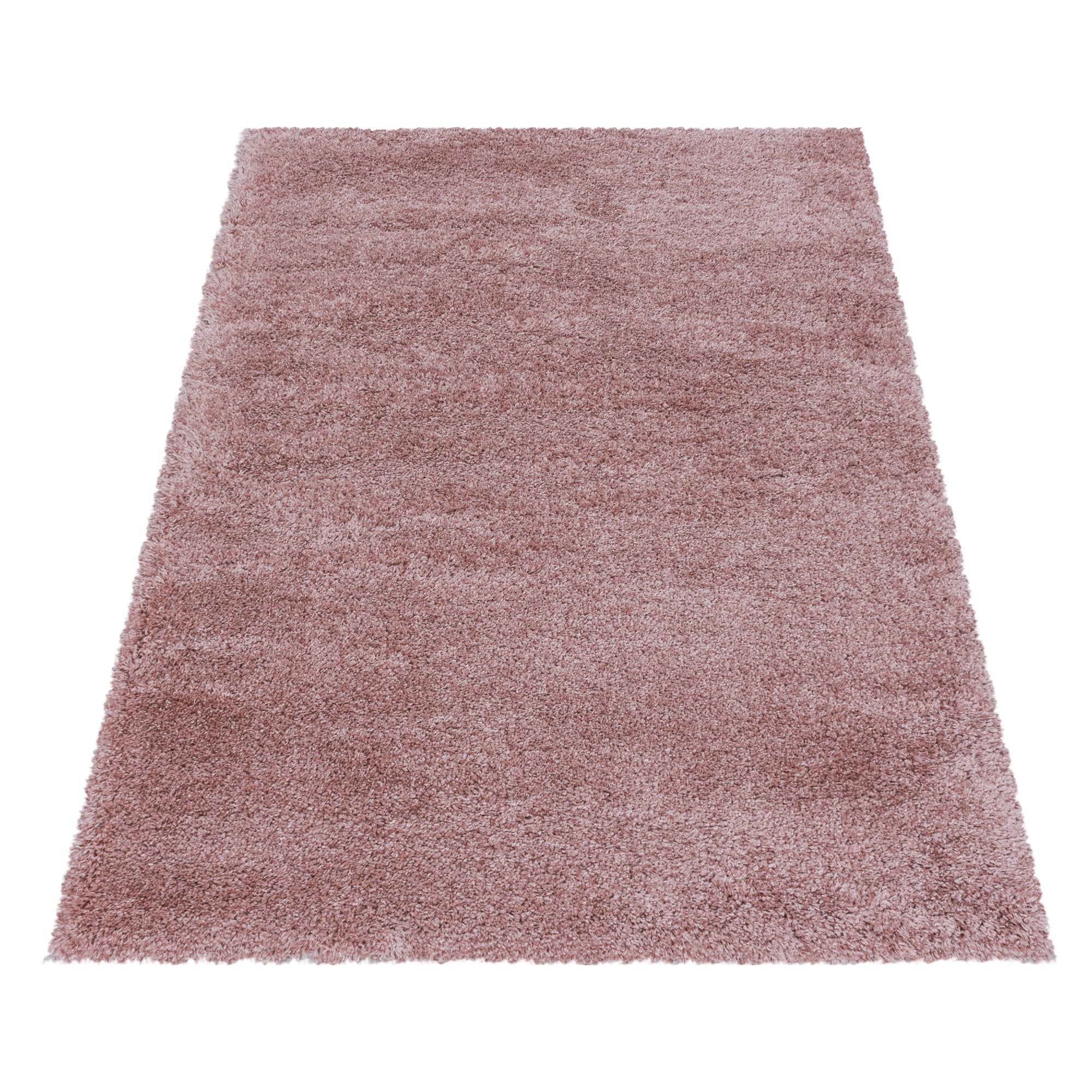Hochflor Teppich - FLUFFY 3500 ROSE