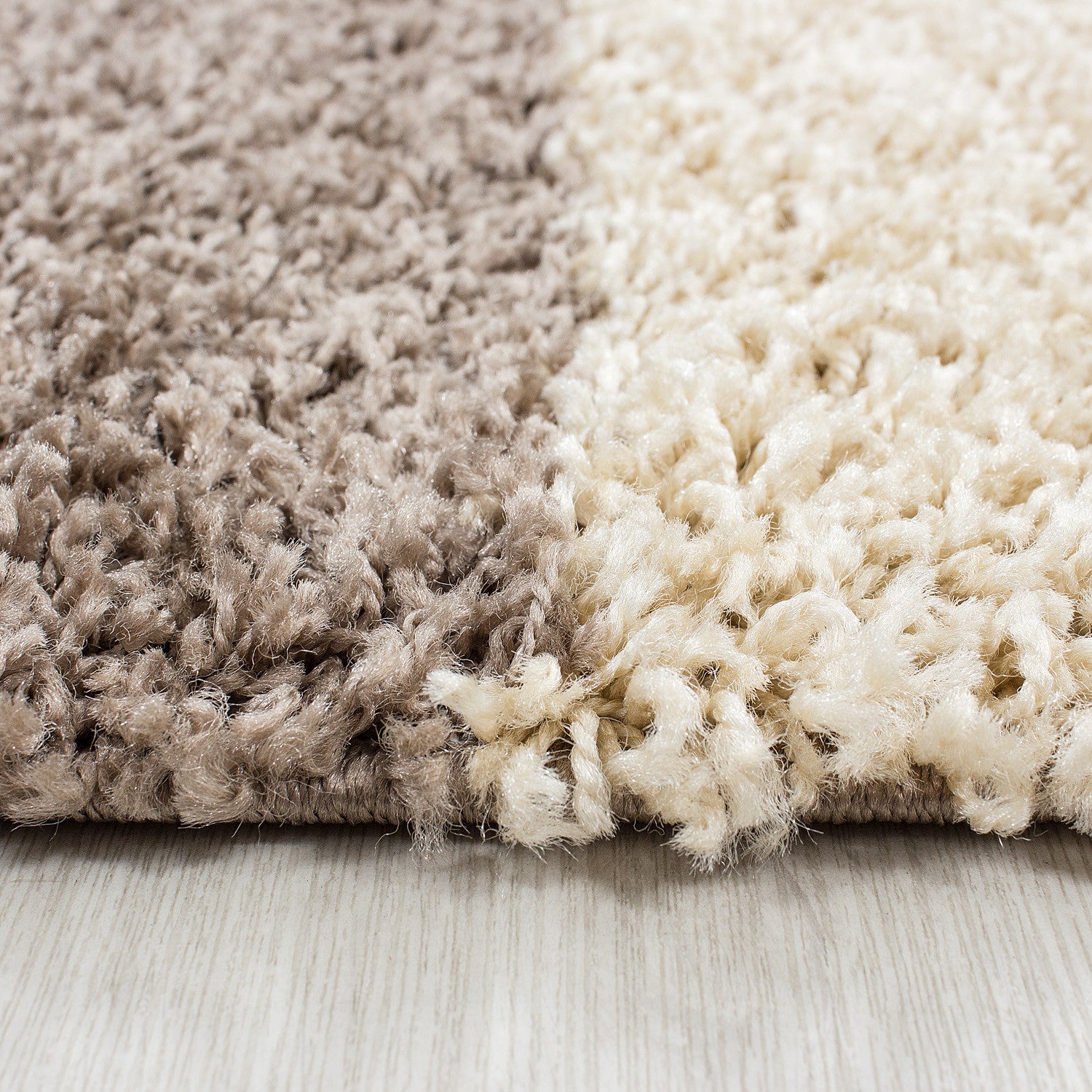 Hochflor Teppich Shaggy - LIFE 1501 MOCCA