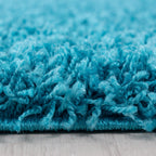 Shaggy Hochflor-Teppich - LIFE 1500 TÜRKEIS