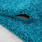 Shaggy Hochflor-Teppich - LIFE 1500 TÜRKEIS
