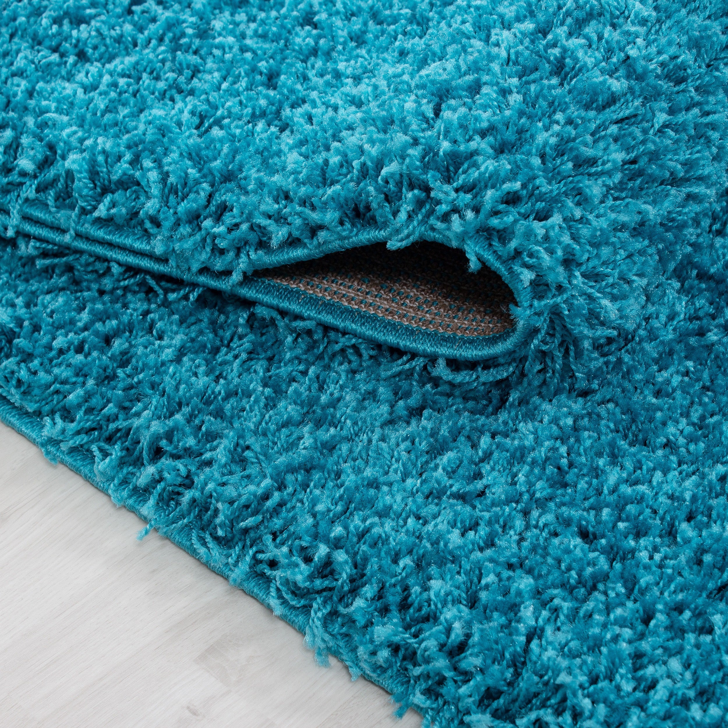Shaggy Hochflor-Teppich - LIFE 1500 TÜRKEIS