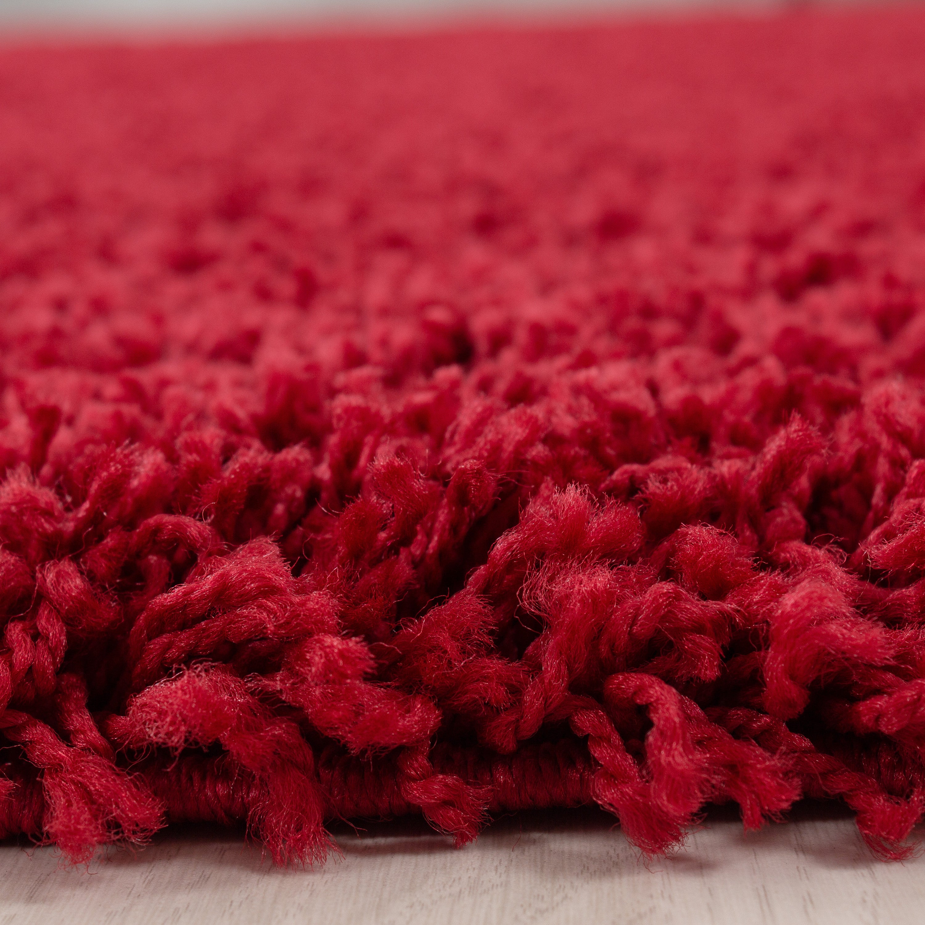 Shaggy Hochflorteppich - LIFE 1500 ROT