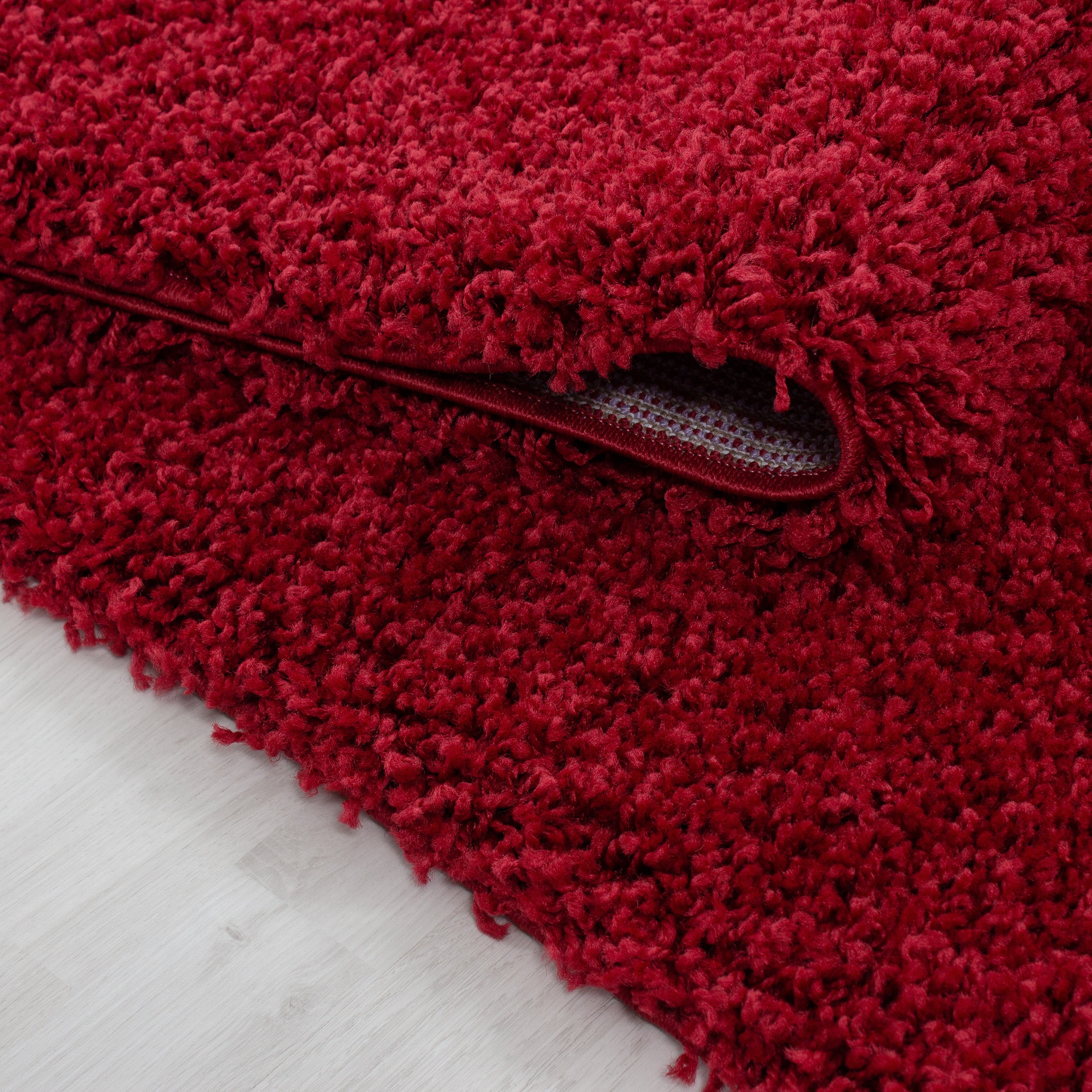 Shaggy Hochflorteppich - LIFE 1500 ROT