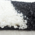 Hochflor Teppich - LIFE 1501 SCHWARZ