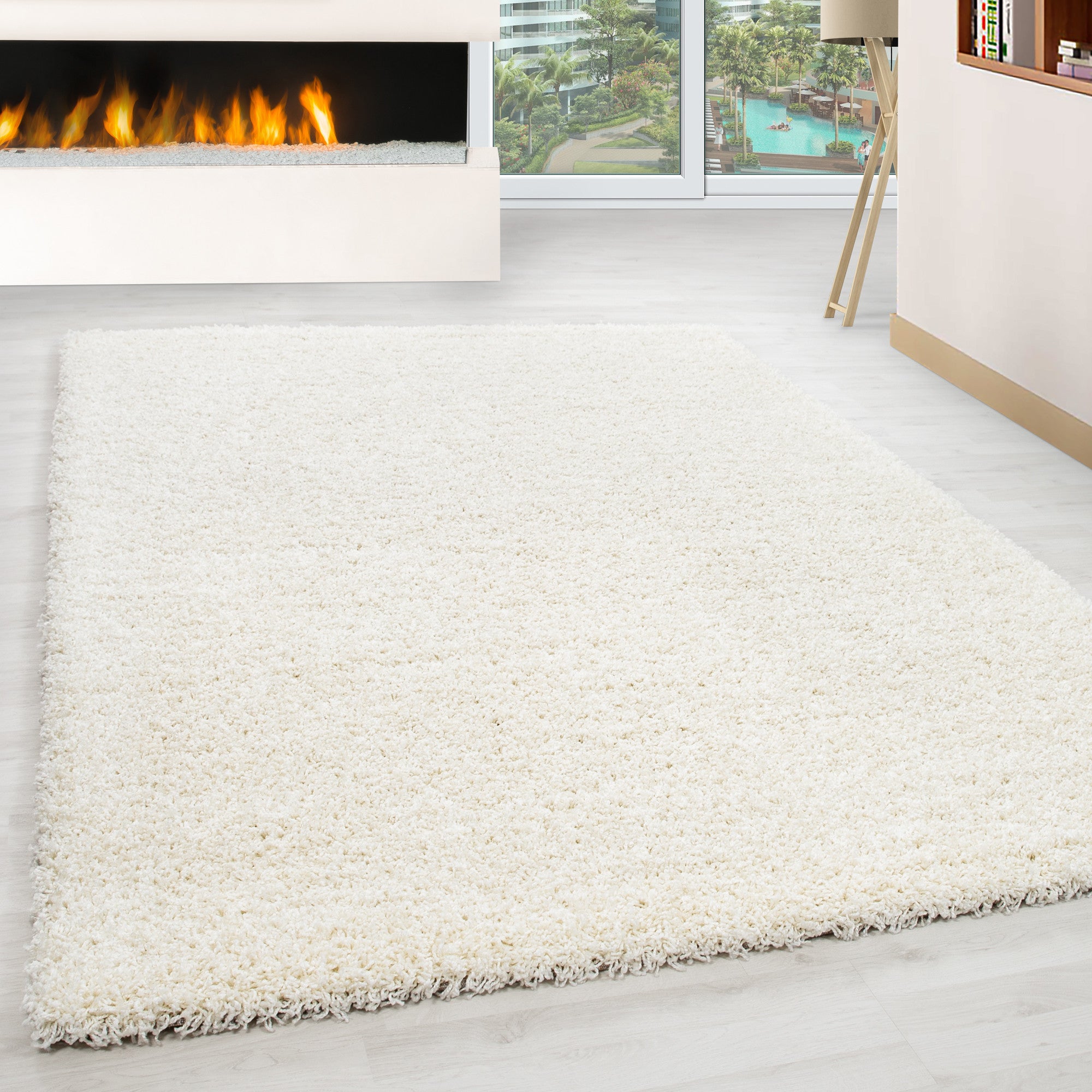 Hochflor-Teppich Shaggy - LIFE 1500 CREAM