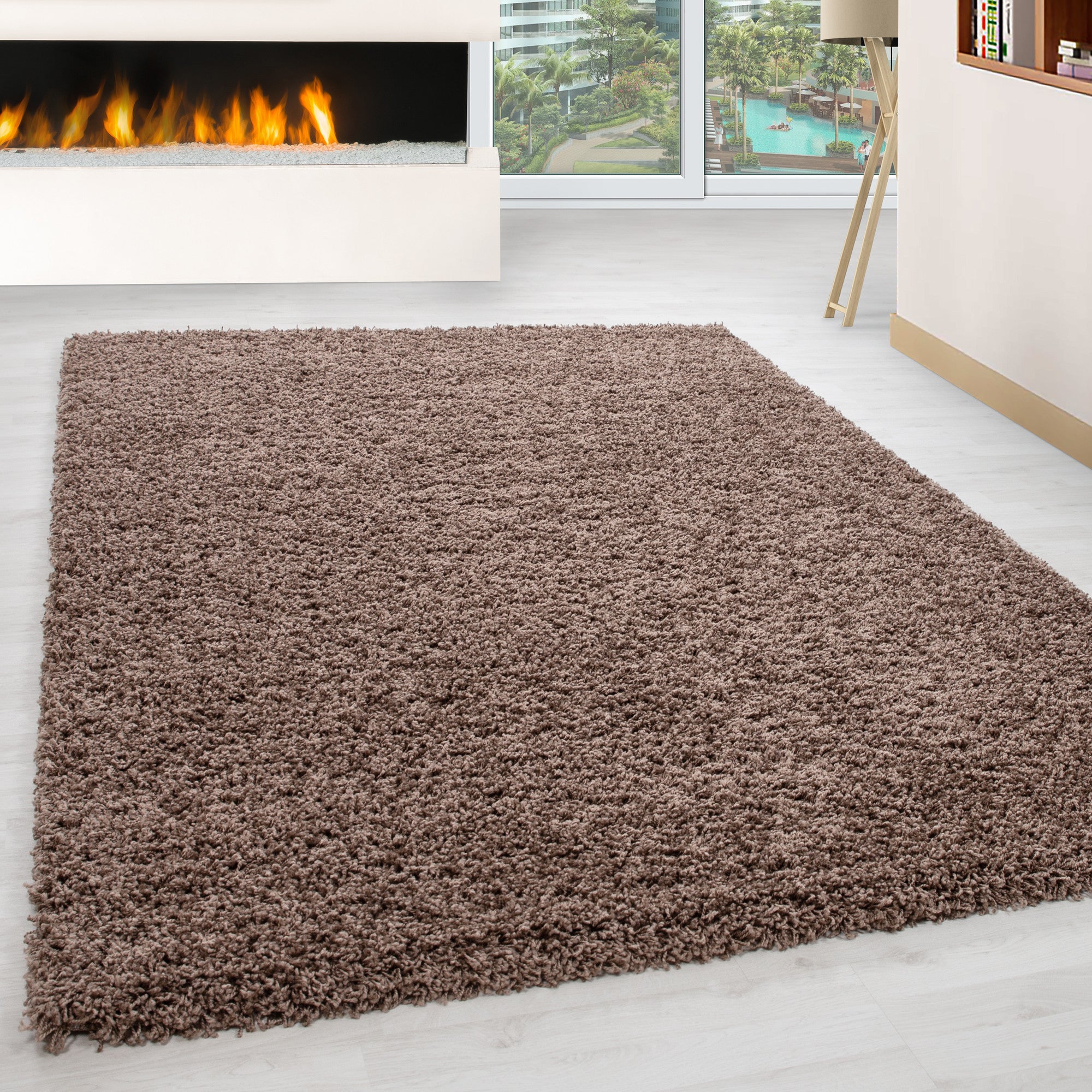 Shaggy Hochflorteppich - LIFE 1500 MOCCA