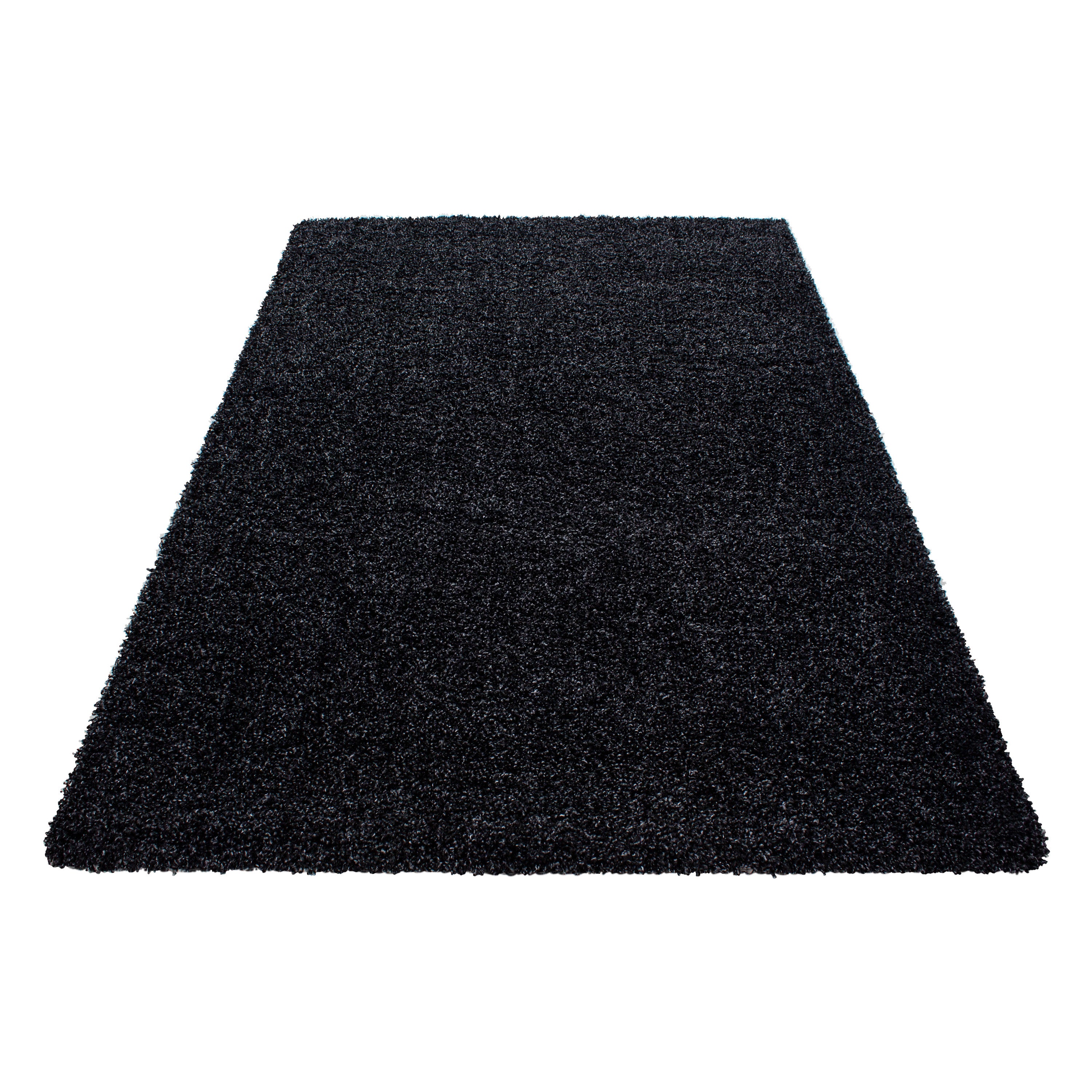 Hochflor Teppich Shaggy - LIFE 1500 ANTHRAZIT